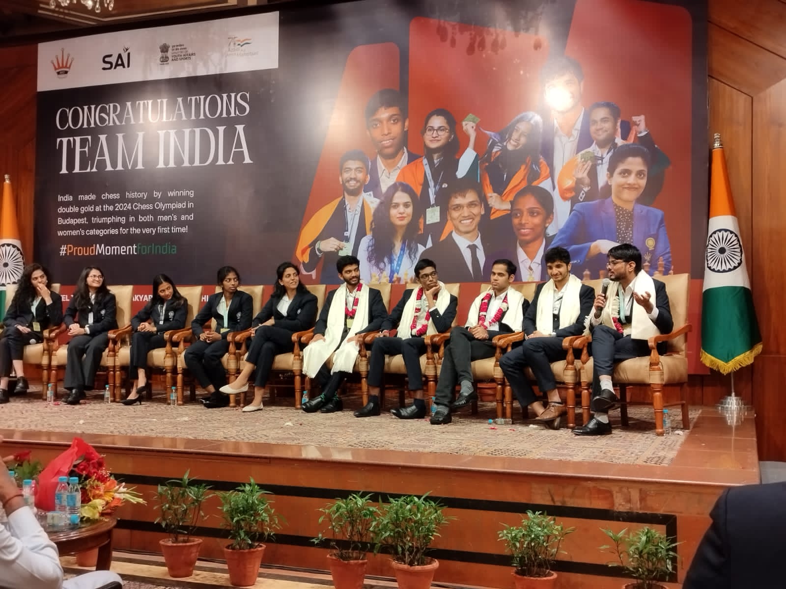 Celebrating India’s 2024 Chess Olympiad victory